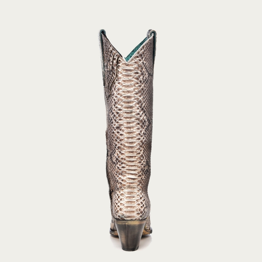 NIB Corral Full Python Cowgirl Boots A3789 Size 5.5 - Picture 3 of 8
